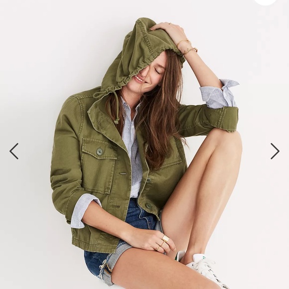 Madewell Jackets & Blazers - Madewell Cropped Anorak Jacket